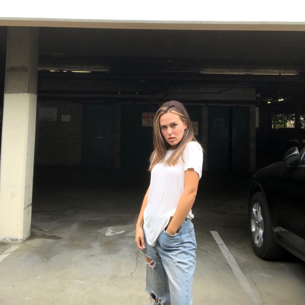 Oversized White Tee